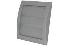 Lamellgaller för avlastning av ventilationsgaller 150x150 diameter: 100, grått - ND10ZP