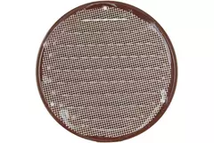 Runt ventilationsgaller av metall Ø 160 mm, brunt - MR160B – RAL8016
