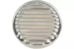 Runt ventilationsgaller av metall Ø 160 mm aluminium - MR160Al