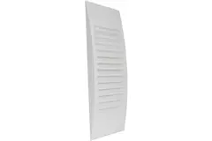 Väggaller 300x140 mm, vit  - N30