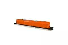 Ergovent ramlös spaltdiffusor 1050 mm med anslutningsdiameter 75 mm - modulär - 1 slits
