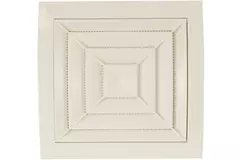 Kvadratisk takdiffusor 150x150 diameter: 100, vit  - ND10G