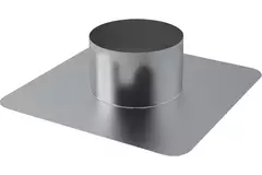 Thermoduct takplåt av aluminium till ventilationshuv diameter 150 mm - 22 grader