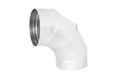 Spiralböj 250 mm 90 graden (sendzimirförzinkat) RAL9010