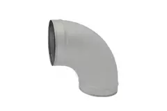 Spiralböj 160 mm 90 grader (sendzimirförzinkat) RAL7035