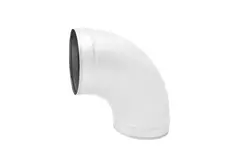 Spiralböj 180 mm 90 graden (sendzimirförzinkat) RAL9010