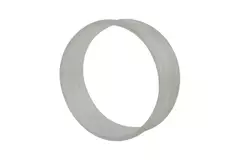 Spiralformat anslutningsstycke till rör 125 mm (sendzimirförzinkat) RAL7035