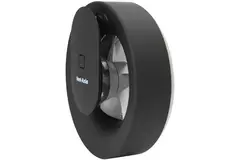 Badrumsfläkt Svara med timer, fukt- och ljussensor 100–125 mm (appstyrd) SVART