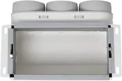 Vent-Axia Uniflexplus väggkollektor över 3 x Ø 69 inkl. 2 x Ø 69 mm tätningslock