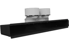 Vent-Axia Uniflexplus linjeförgrening för tak- eller vägganslutning 2x 90 mm diameter