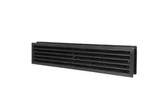 Dörrgaller 450x92 mm , svart - VR459M