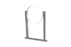 Aluminium takkonsol för spirorör diameter 125 mm