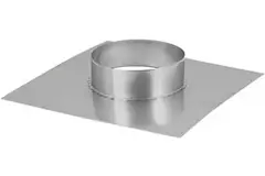 Täckplatta, diameter 150 mm med kantlist I304 (D0,6)