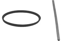 Gummitätning diameter 350 mm SILICONE