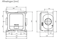 Vent-Axia Multihome AEP advance 368 m³/h Bluetooth + fuktsensor - euro-kontakt