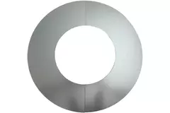 Avslutande rosett Ø 355 mm sendz. förzinkad (2 delar)