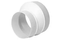 Rund reducerare av plast 150 mm till 125mm - AP150-125