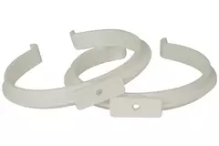 Monteringsbygel i plast Ø 125 mm (2 st.) (AZ125)