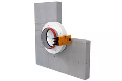 Brandspjäll rund kompakt 200 mm servomotor 24V - E-FDC DD M24 D200