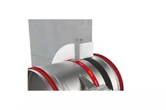 Brandspjäll rund 200 mm servomotor 230V - E-FDC25 D200 M230S