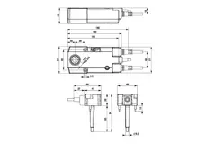 Brandspjällservomotor 24V, 4 Nm, öppna/stäng - E-BFL24 T