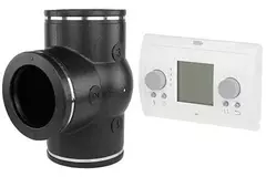Brink värmeventilation inställd klockstyrning (behovsstyrd)