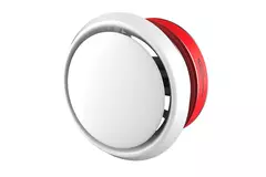 Brandspjäll cirkulärt 100 mm med ventilationsventil - E-BFDC V EI120S D100