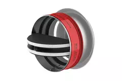 Brandspjäll cirkulärt 160 mm med ventilationsventil - E-BFDC V EI120S D160