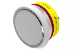 Brandspjäll cirkulärt 100 mm med ventilationsventil - E-BFDC V EI60S D100