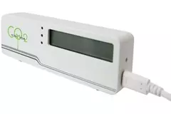 CO2-mätare – Air Indicator Compact med temperaturvisning + stickkontakt