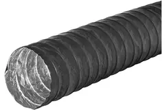 Combidec-ventilationsslang i aluminium med ytskikt av polyester, svart Ø 315 mm (10 m)