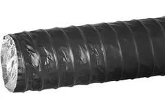Combidec-ventilationsslang i aluminium med ytskikt av polyester, svart Ø 315 mm (10 m)