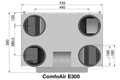 Zehnder Stork ComfoAir E300 L + RF-modul
