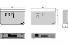 Zehnder Comfo Connect KNX-C för ComfoAir Q