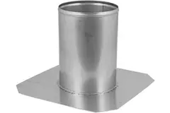 Takgenomföring för rördiameter 500 mm platta tak INOX