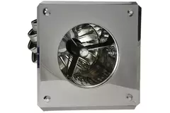 Vinddriven takfläkt Cowl 150 mm RVS inklusive takplåt – 65 m3/h