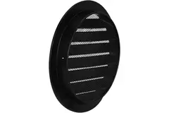 Yttergaller av aluminium diameter 80 – SVART
