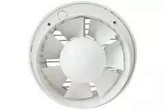 Badrumsfläkt rund Ø 125 mm vit - standard EA125