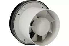 Badrumsfläkt rund Ø 100 mm antracit - design EAT100A