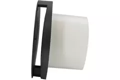 Badrumsfläkt rund Ø 100 mm antracit - design EAT100A