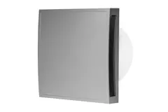 Badrumsfläkt Ø 100 mm silver - design EET100S