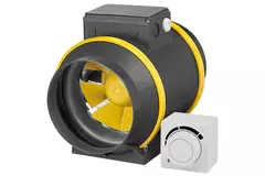 Ruck ETAMASTER M rörfläkt 1220m³/h - Ø 200 mm + 3-lägesregulator