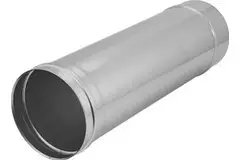 Spisrör Ø 100 mm RVS enkelväggig - L = 1000 mm