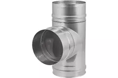 EW diameter 130 mm T-stycke 90 gr I316L (D0,5)