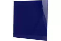 Galler 15x15 cm med färgad plastfront, blå