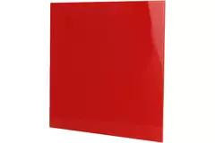 Galler 15x15 cm med färgad plastfront, röd