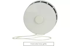 Isolerad fasadventil för naturlig ventilation Ø 100 mm SPK2-100