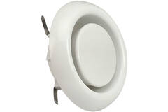 Avgasventil 100 mm med friktionsfjädrar - AVP-C100