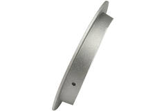 Väggspridare 250 mm aluminium för utomhusluft - EL-A-RLP250