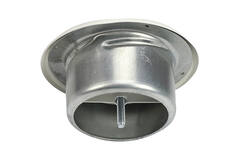 Ventilationsventil 160 mm metall - E-DVS160 RAL9010
